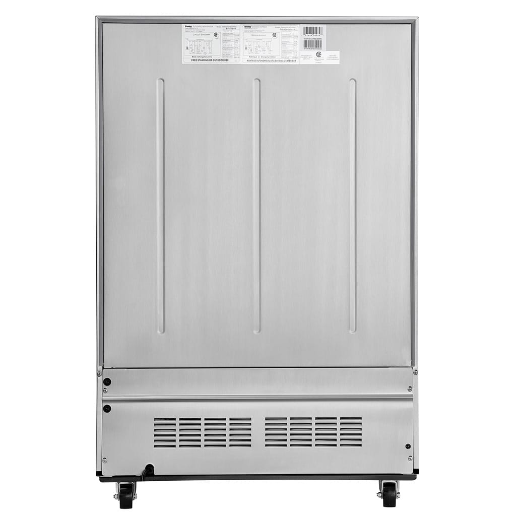 Silhouette 5.5 cu. ft. Built-in Outdoor All Fridge in Stainless Steel - Image 4