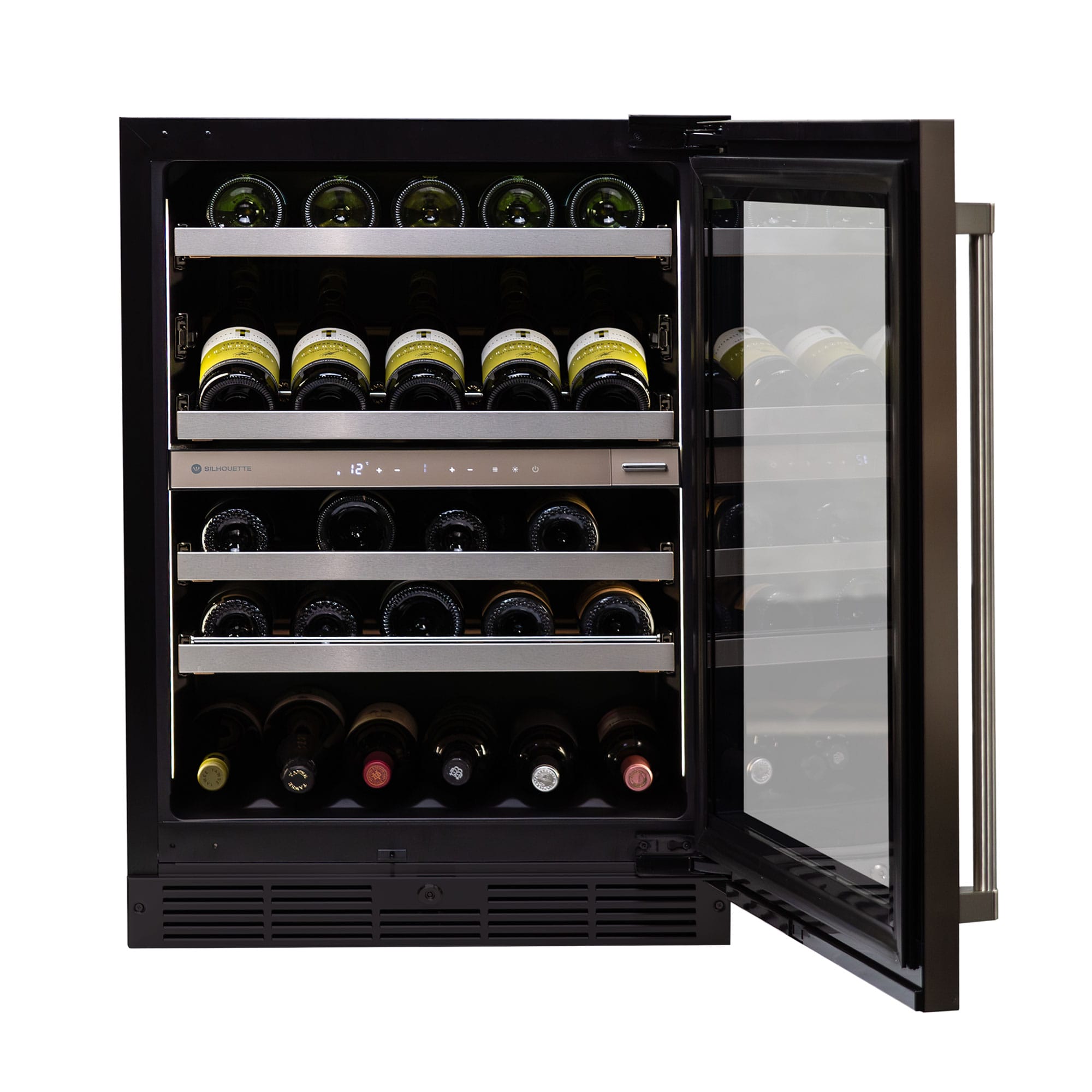 Silhouette Pro Gen 3 - 24” Built-In Wine Cellar Panel-Ready - Image 11